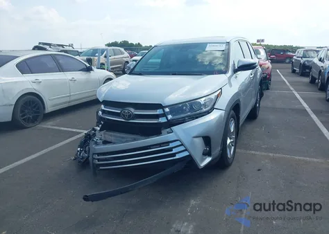 2017 Toyota Highlander Limited z USA, uszkodzony, nr VIN 5TDDZRFH2HS443476